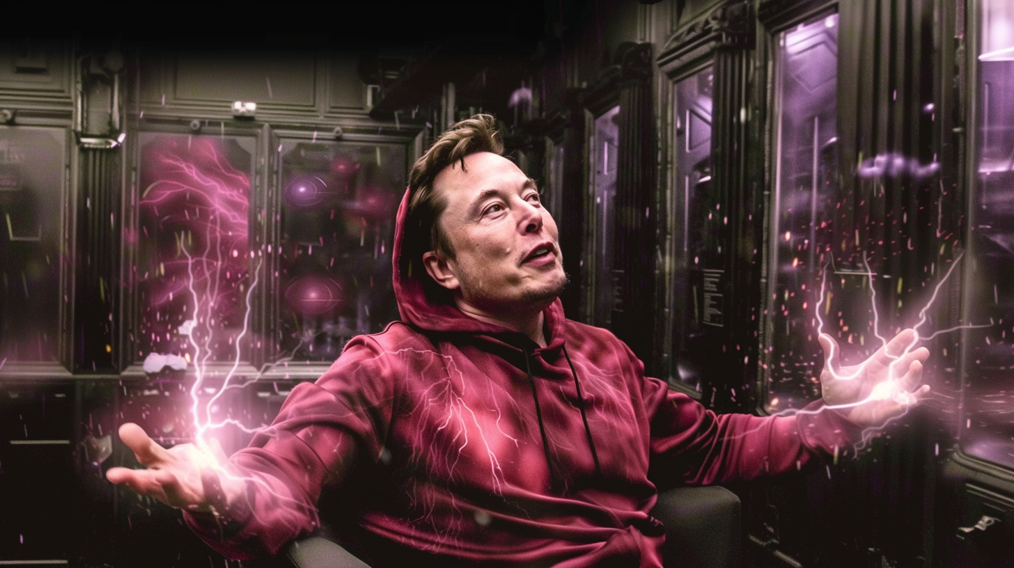 Elon Musk Having Fun