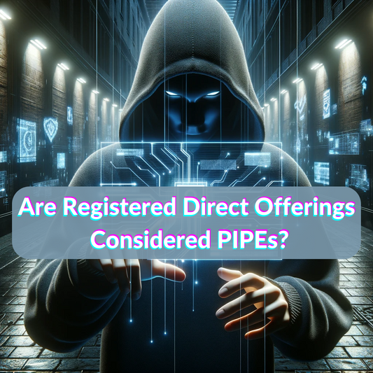 Are Registered Direct Offerings (RDO's) Considered PIPEs?